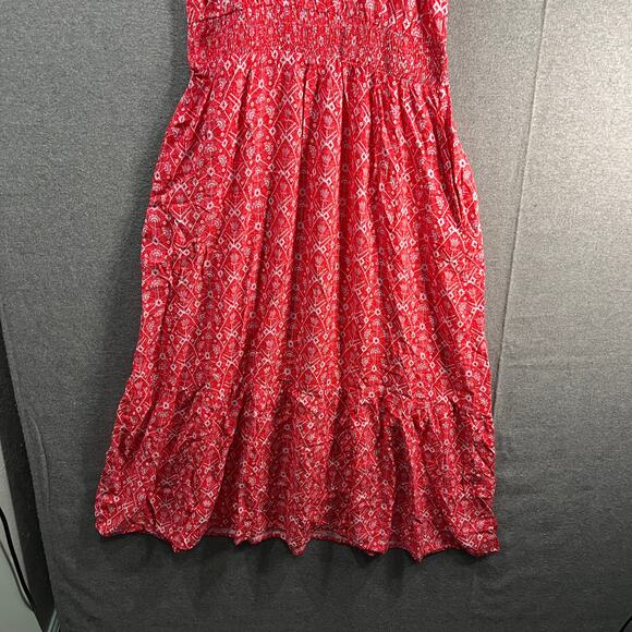 Destination 365 Regular Printed Short-Sleeve Midi Dress - Picture 5 of 13